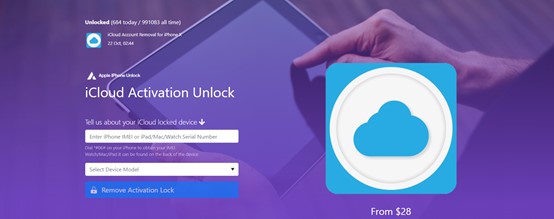 online unlocking service