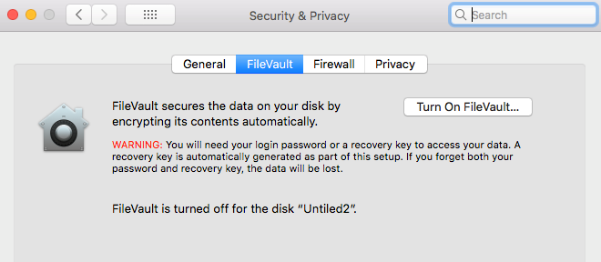 Filevault