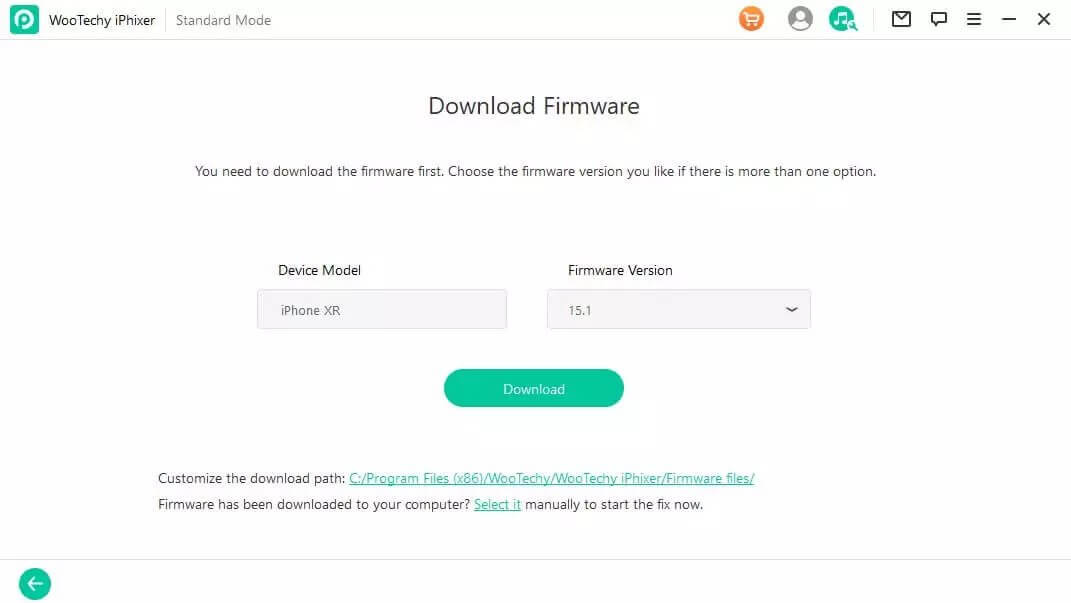 Download Latest Firmware