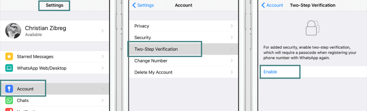 Wie kann ich verhindern, dass jemand mein Whatsapp ausspioniert?