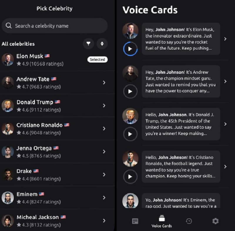 Top 8 AI Celebrity Voice Changer & Generator -PC/Online/Phone