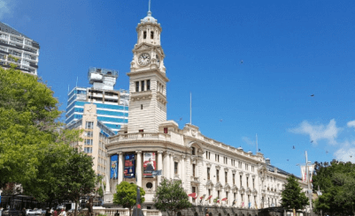 aotea square auckland neuseeland