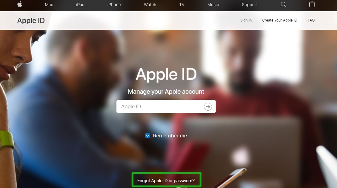 apple id website