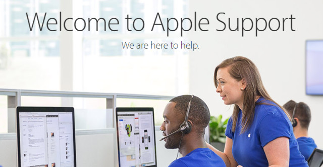 ask apple support for help