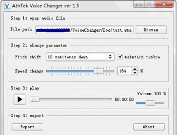 AthTek All-in-One Voice Changer