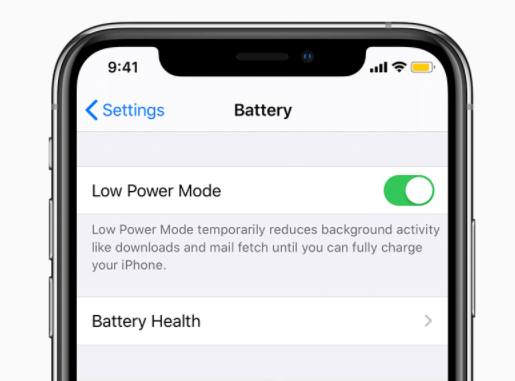 turn off power saving mode