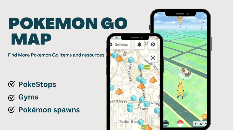 Pokemon Go map