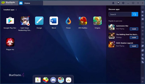 run android apps on windows with BlueStacks