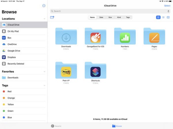  delete unwanted files from the iCloud