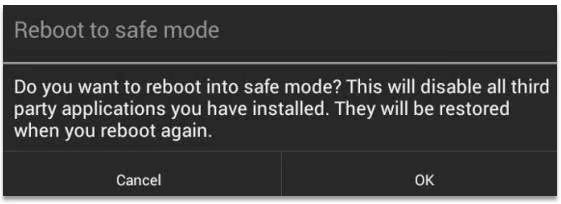 bypass android lock screen pin via safe mode