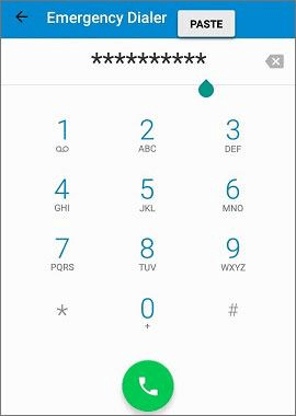 bypass android lock screen using emergency call screen