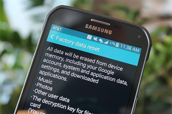 bypass android lock screen using find factory reset