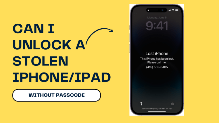 can i really unlock stolen iphoneipad