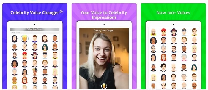 Celebrity Voice Changer Parody for iOS