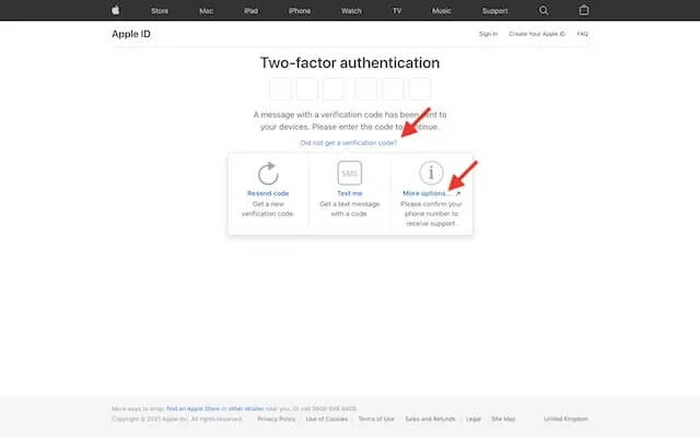change apple id phone number without verification code
