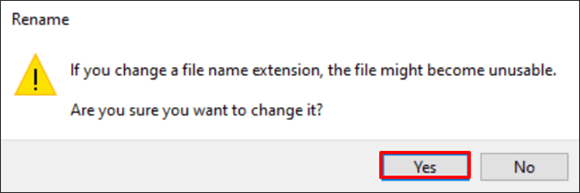 change excel file type
