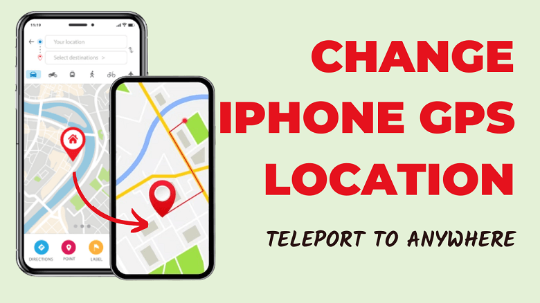 change iPhone GPS location