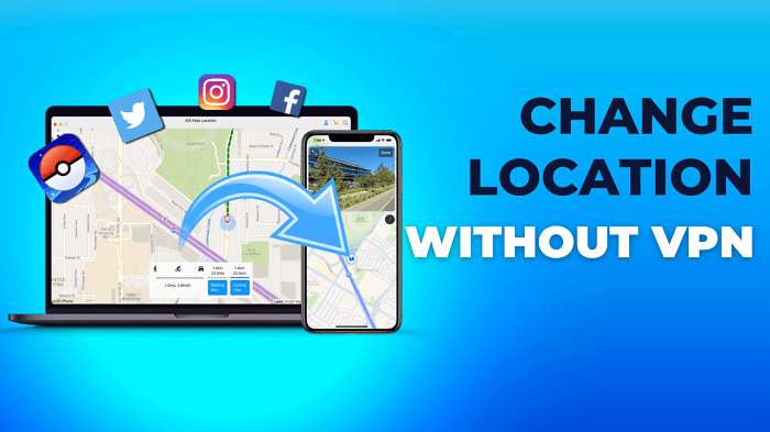 change location on iphone without VPN