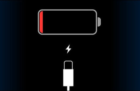 run out iPhone battery and recharge it