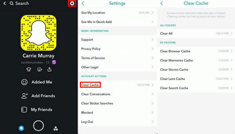 Update Location Setting on Snapchat