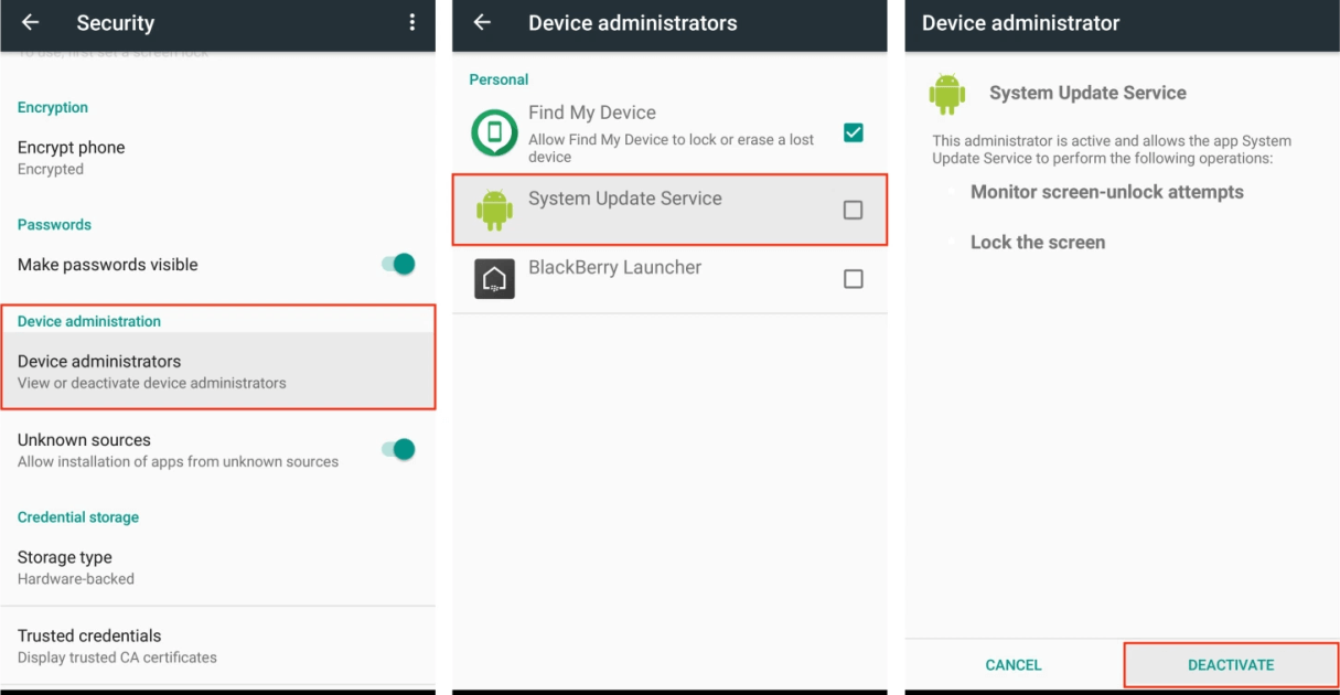 detecting mspy on android device