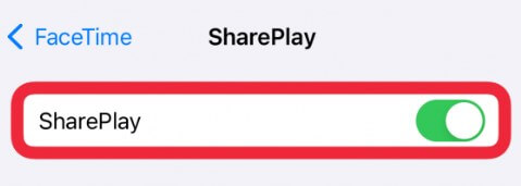 Verify SharePlay is Enabled
