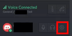 settings in discord