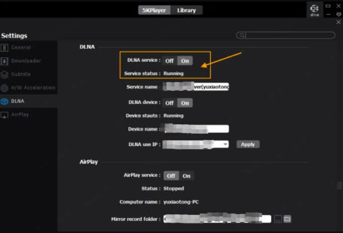 AirPlay to Xbox with DLNA Server