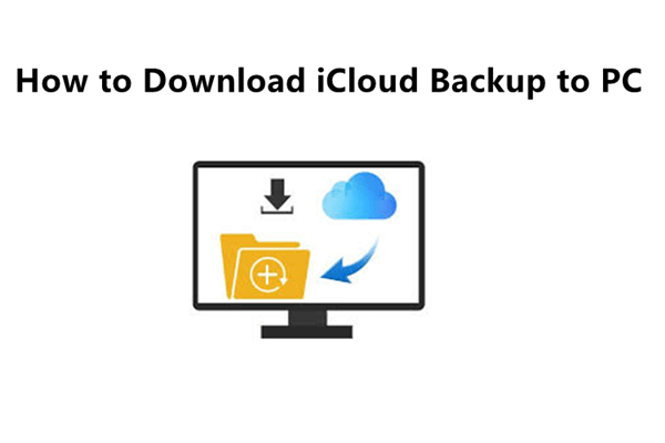 download icloud backup to pc