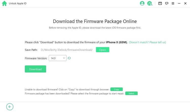 download firmware package 02