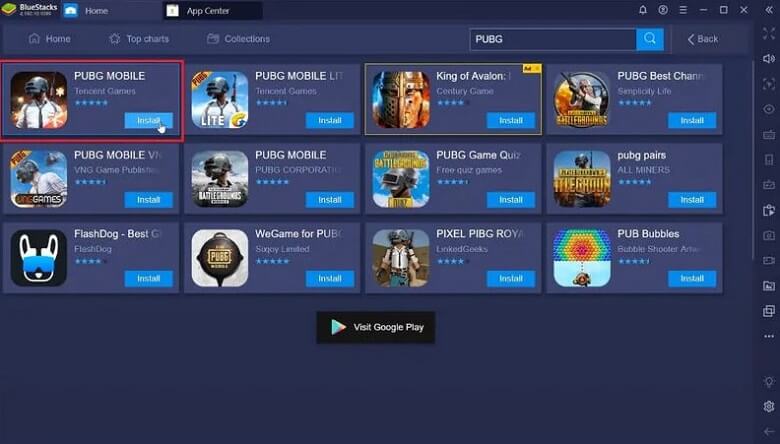 install pubg on bluestacks
