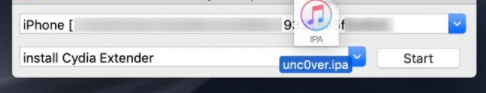 drag ipa file into cydia