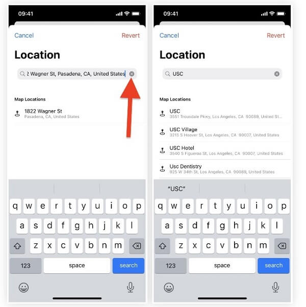 change iphone gps location by Editing GPS Data in Photos App