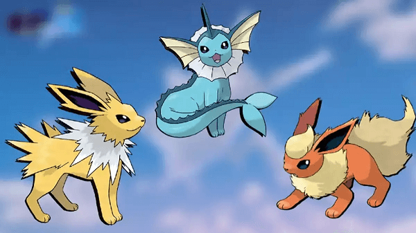 Eevee evolutions  Pokemon eevee evolutions, Pokemon eeveelutions