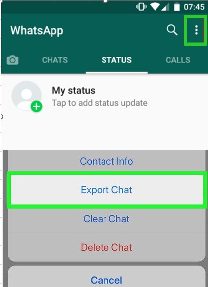 export-chat
