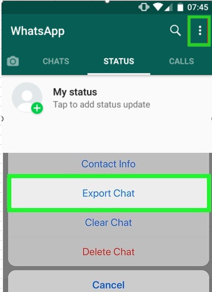 Top 6 Ways To Export Whatsapp Chat To Pdf Android Ios