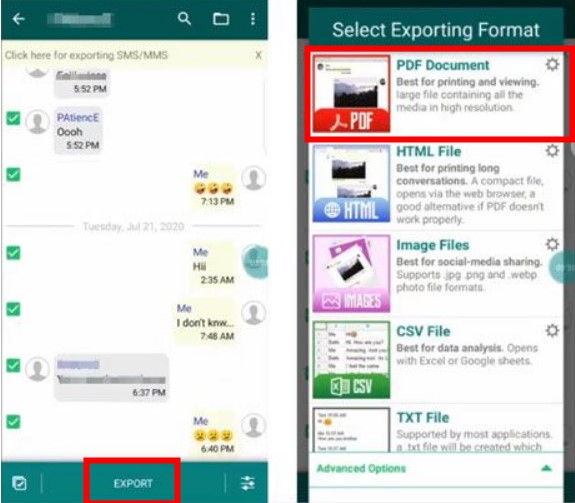 Top 6 Ways To Export Whatsapp Chat To Pdf Android Ios