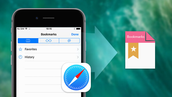 how to export safari bookmarks to new mac