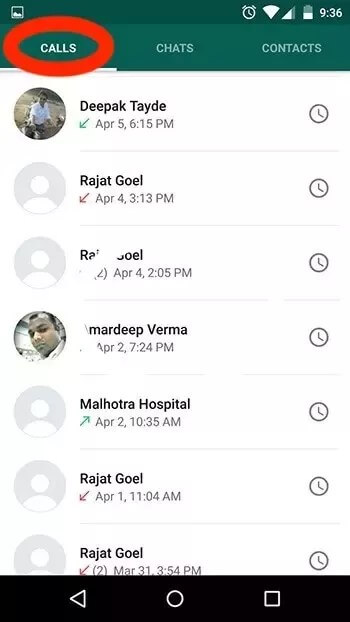 Whatsapp Call History Download Top 3 Best Methods