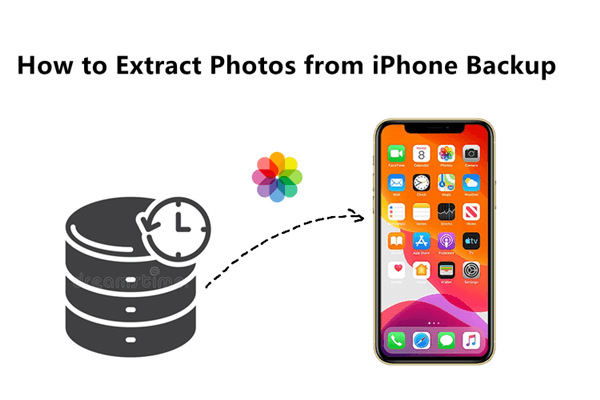 Top 2 Ways To Extract Photos From IPhone Backup