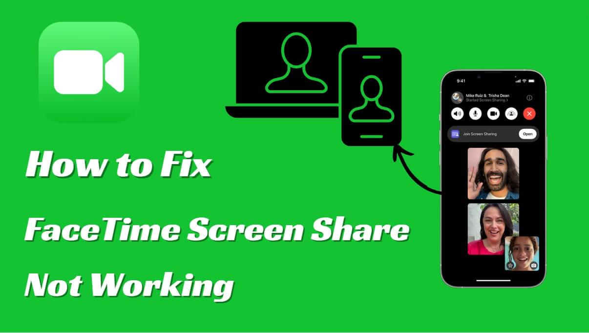 why your FaceTime Screen Share not working