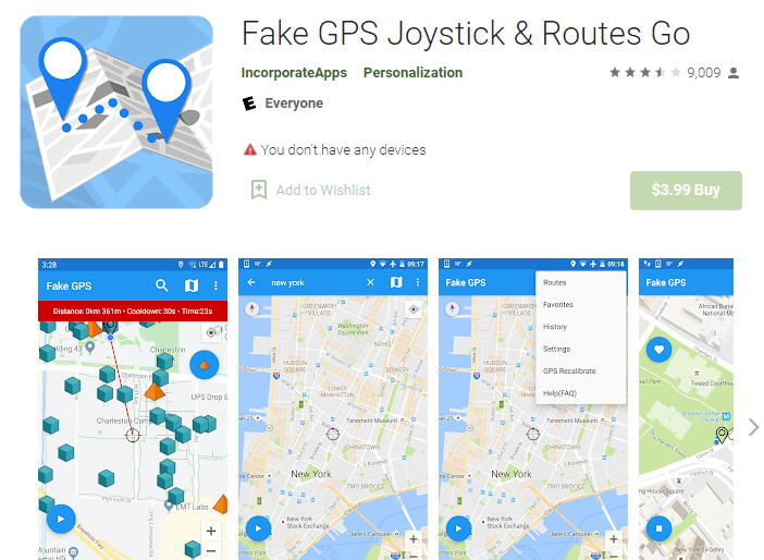 Fritid Grunde skyskraber Fake GPS Joystick & Routes Go APK: Must Read Before Purchase