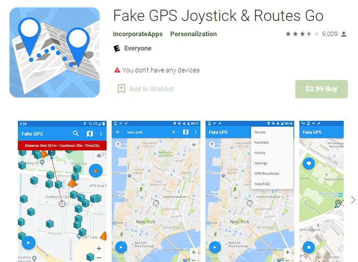 Fake Gps Joystick for Pokem Go prank ! APK voor Android Download