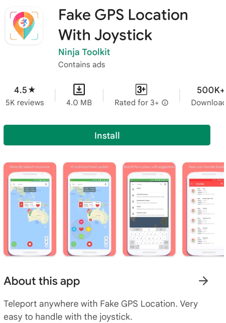 Fake GPS Location-GPS JoyStick - Apps on Google Play