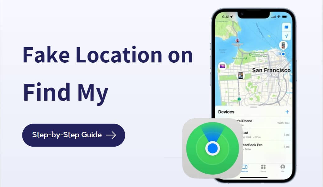 how to fake location on find my