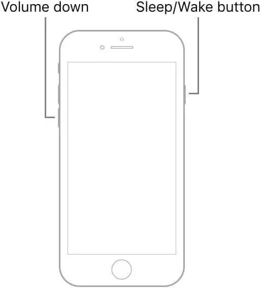 force restart iPhone 12