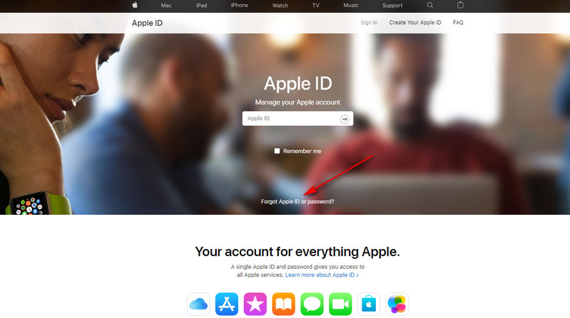 forgotit apple id