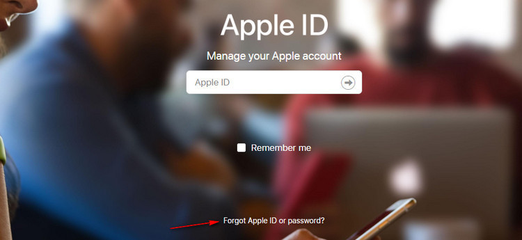 忘記 Apple ID