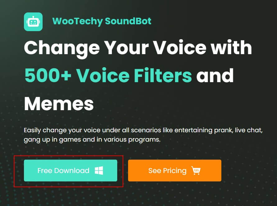 freely download WooTechy SoundBot