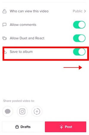get drafts back on tiktok from gallery
